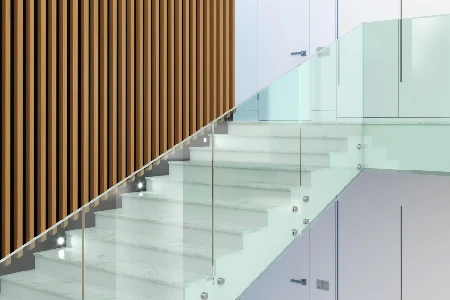 Frameless Glass Railings in Northwest Edmonton